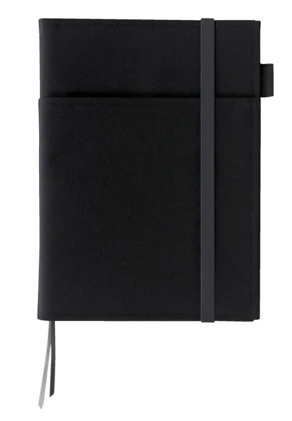 コクヨ システミック ２冊収容,リングノートタイプカバーノート A5 中ヨコ罫,エッジタイトル罫入り 50枚 黒の商品画像