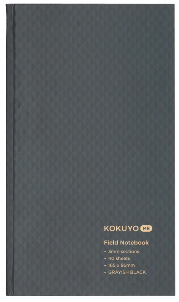 コクヨ KOKUYO ME 野帳 3mm方眼 40枚 黒の商品画像
