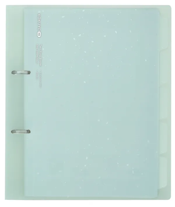 コクヨ KOKUYO ME ２穴バインダーノート B5-S 2穴 100枚収容 フラジャイル ミントの商品画像