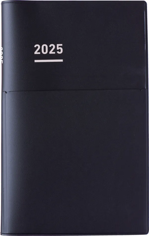 コクヨ ジブン手帳Biz 2025 B6スリム Biz 104枚 マットブラックの商品画像