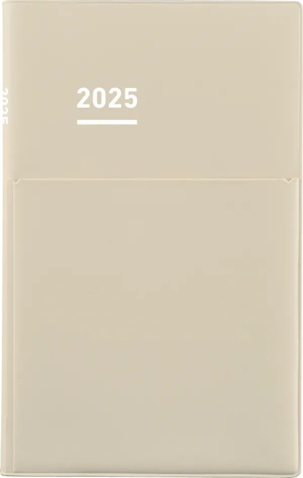 コクヨ ジブン手帳Biz 2025（4月始まり版） A5スリム Biz 104枚 ライトベージュの商品画像