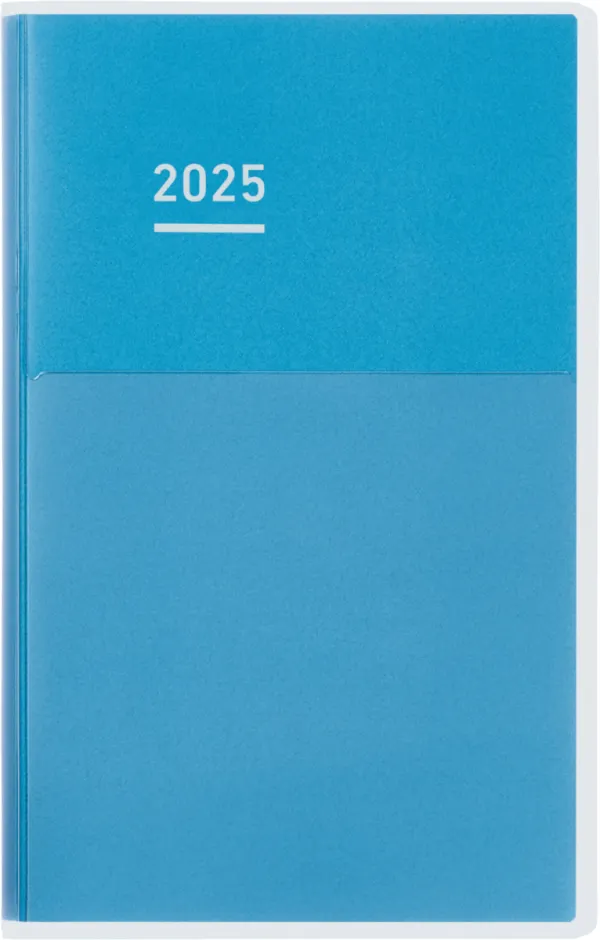 コクヨ ジブン手帳DAYs 2025 A5スリム DAYs 216枚,1冊あたり ブルーの商品画像