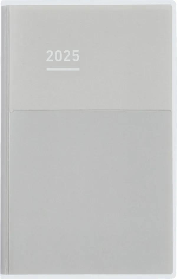 コクヨ ジブン手帳DAYs 2025 A5スリム DAYs 216枚,1冊あたり グレーの商品画像