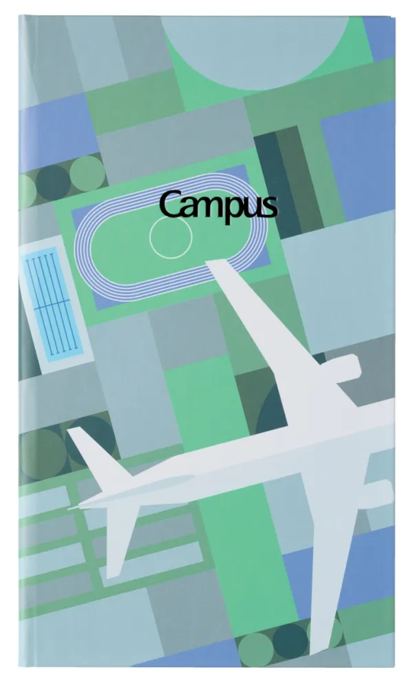 コクヨ Campus×Rollbahn 野帳 スケッチ,3mm方眼罫 40枚 飛行機柄の商品画像
