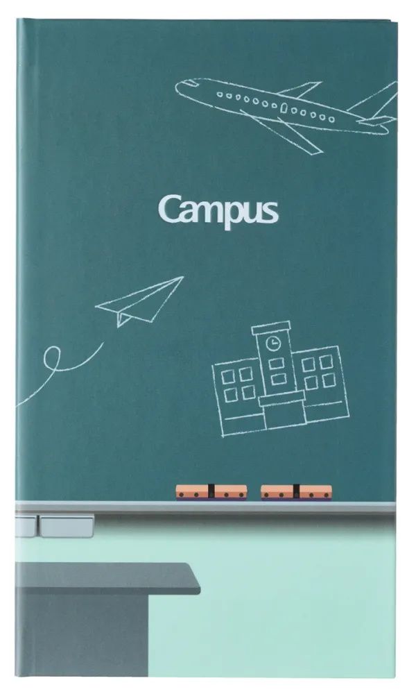 コクヨ Campus×Rollbahn 野帳 スケッチ,3mm方眼罫 40枚 黒板柄の商品画像